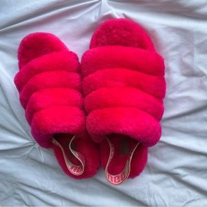 Pre-Owned Pink Ugg Slippers Size6